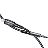 Acefast audiokábel MFI Lightning - 3,5 mm-es mini jack csatlakozó (férfi) 1,2 m, AUX szürke (C1-06 mélyűrszürke)