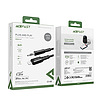 Acefast audiokábel MFI Lightning - 3,5 mm-es mini jack (dugasz) 1,2 m, AUX fekete (C1-06 fekete)