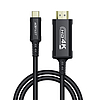 Acefast C1 USB-C/HDMI videókábel 4K 60Hz HDR 1.8m - fekete