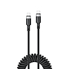 Acefast C14-03 USB-C - USB-C rugós kábel 480Mb/s 3A 1.2m - fekete