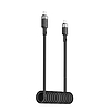 Acefast C14-03 USB-C - USB-C rugós kábel 480Mb/s 3A 1.2m - fekete