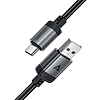 Acefast C20-04 USB-A - USB-C kábel 480Mb/s 3A 1.2m - fekete