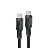 Acefast C8-03 USB-C / USB-C 60W 3A kábel - fekete