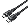Acefast C8-03 USB-C / USB-C 60W 3A kábel - fekete