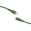 Acefast kábel MFI USB Type C - Lightning 1,2m, 30W, 3A zöld (C2-01 oliver green)