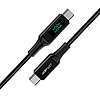 Acefast kábel USB Type C - USB Type C 2m, 100W (20V / 5A) fekete (C6-03 Black)