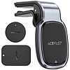 Acefast mágneses autós telefontartó szellőzőrácshoz, szürke (D16 szürke)