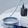 Acefast MFI USB kábel - Lightning 1,2 m, 2,4 A fehér (C2-02 fehér)