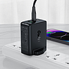 Acefast töltő GaN 65W 3 port (1xUSB, 2xUSB C PD) UK csatlakozó fehér (A44)