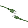 Acefast USB-kábel - USB Type C 1,2m, 3A zöld (C2-04 oliver green)
