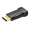 Adapter HDMI szellőző aljzatú HDMI-dugós kijelzőport, 4K@30Hz,1) fekete (HBPB0)