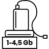 Adathordozóra írás, hozott (flash drive, winchester), 1-4,5 Gb méretig