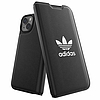 Adidas OR Booklet Case BASIC iPhone 14 6.1" fekete/fekete fehér 50181