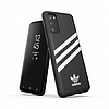 Adidas OR formázott PU tok Samsung Galaxy S20 készülékhez - fekete és fehér