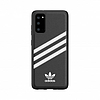 Adidas OR formázott PU tok Samsung Galaxy S20 készülékhez - fekete és fehér