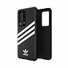Adidas OR öntött PU tok Huawei P40-hez - fekete és fehér