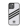 Adidas OR PU tok iPhone 12 Pro Maxhoz - fehér/fekete