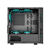 Aigo Black Technology Mini Micro-ATX számítógépház fekete