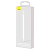 Aktív -ben toll Baseus Capacitive Stylus, fehér (ACSXB-B02)