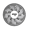 Aktív hűtés a Darkflash Aigo Lair processzorhoz (hűtőborda + ventilátor 125x125)