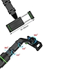 Állítható autós visszapillantó tükör tartó okostelefonhoz