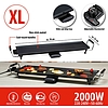 ALPINA Teppanyaki látványgrill 2000W, XL 70x23cm