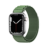 Alpine acél csattal ellátott szíj Apple Watchhoz 42/44/45/49 mm - zöld
