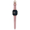 AmazingThing Class Band bőrszíj Apple Watch 45 / 46 / 49 mm-hez - rózsaszín