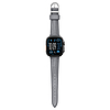 AmazingThing Class Band bőrszíj Apple Watch 45 / 46 / 49 mm-hez - szürke