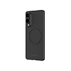 AmazingThing Minimal Air Case mágneses gyűrűvel Samsung Galaxy S25 Edge-hez - fekete
