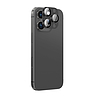 AmazingThing repüléstechnikai minőségű ötvözetből készült edzett üveglencse iPhone 16 Pro / 16 Pro Max kameralencséhez - fekete