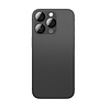 AmazingThing repüléstechnikai minőségű ötvözetből készült edzett üveglencse iPhone 16 Pro / 16 Pro Max kameralencséhez - fekete