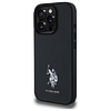 Amerikai póló USHCP15XPGEK iPhone 15 Pro Max 6.7" fekete/fekete bőr hímzésű DH színben
