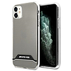 AMG Electroplate fekete-fehér tok iPhone 11 / XR 6.1"-hez - átlátszó