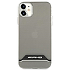 AMG Electroplate fekete-fehér tok iPhone 11 / XR 6.1"-hez - átlátszó