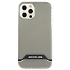 AMG Electroplate fekete-fehér tok iPhone 12 / 12 Pro készülékhez - átlátszó