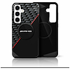 AMG kétrétegű Rhombs MagSafe tok Samsung Galaxy S25-höz - fekete/piros