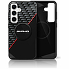 AMG kétrétegű Rhombs MagSafe tok Samsung Galaxy S25+ készülékhez - fekete/piros