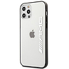 AMG metálfényű iPhone 12 Pro Max tok - átlátszó