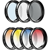 APEXEL APL-37UV-7G 37 mm-es telefonlencsék/szűrők