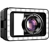 APEXEL APL-HB100FL23 mobil objektív 100 mm-es makró LED-del (fekete)