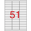Apli 01294 70x16,9mm 3 pályás univerzális etikett 51 címke/ív 100ív/doboz