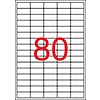 Apli 10199 35,6x16,9mm 5 pályás univerzális etikett eltávolítható kerekített sarkú 80 címke/ív 25ív/csomag