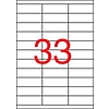 Apli 10559 70x25,4mm 3 pályás univerzális etikett 33 címke/ív 500ív/doboz