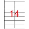 Apli 1275/3138 105x40mm 2 pályás univerzális etikett 14 címke/ív 100ív/doboz
