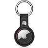 Apple AirTag PU bőrtok - fekete