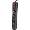 ARMAC SURGE PROTECTOR ARC5 3M 5X FRENCH OUTLETS BLACK (ARM197206)