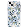 Átlátszó puskapapír - iPhone 14 Plus tok Garden Party Blue (RP049276)