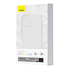 Átlátszó tok és edzett üveg készlet Baseus Corning iPhone 13-hoz (P60112201201-00)