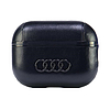Audi bőr nagy logós AirPods Pro 2 tok fekete/fekete AU-APP2-GT/D3-BK
